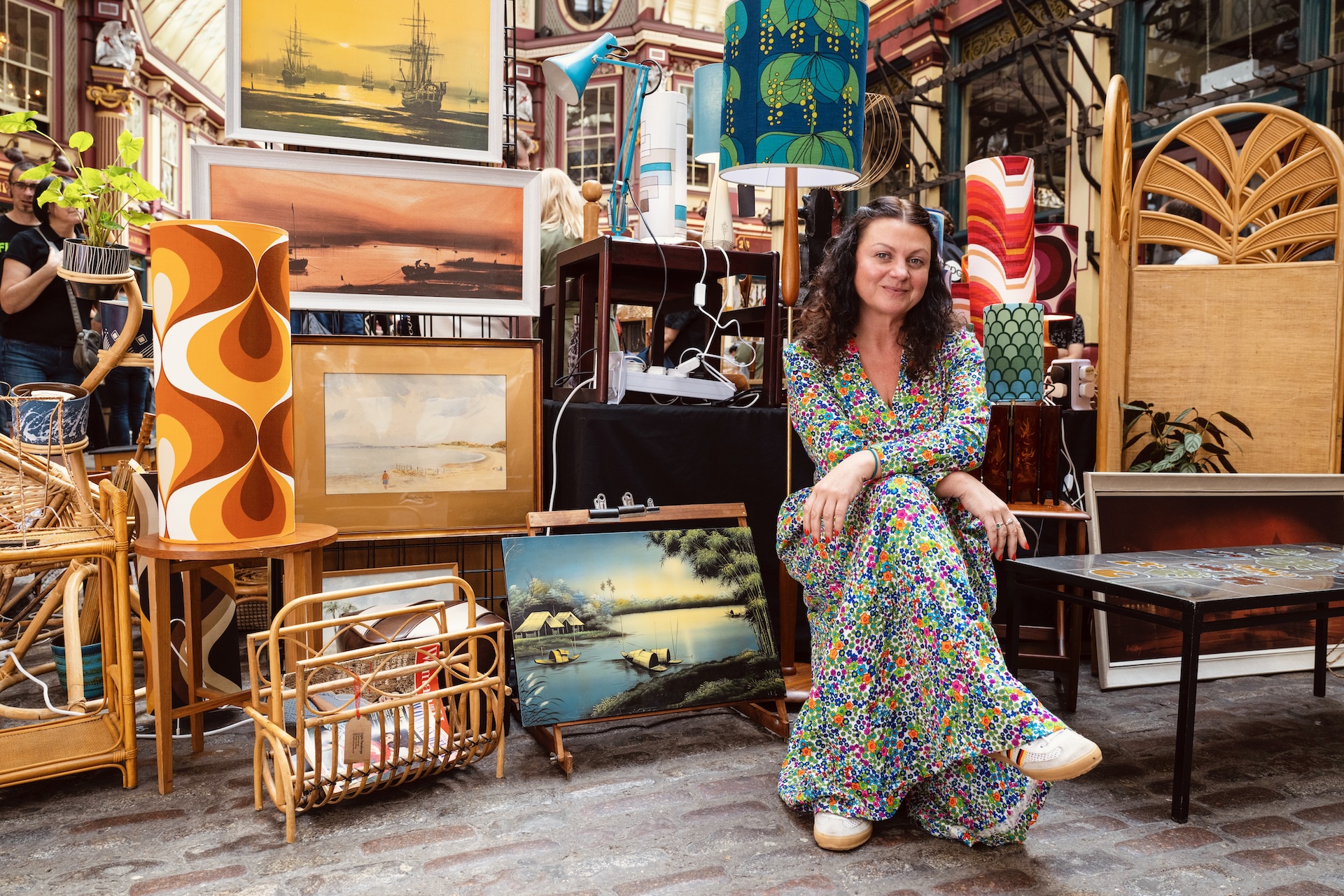 market stalls return to the city of london’s leadenhall market